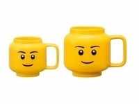 LEGO Keramiktasse Boy, groß - gelb