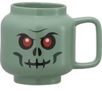 LEGO Keramiktasse Gr&uuml;nes Skelett, gro&szlig;
