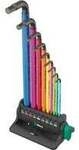 950/9 Hex-Plus Multicolour 3 Winkelschl&uuml;sselsatz, 9-teilig, Schraubendreher