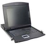 19" KVM Konsole 17"TFT 1Port, KVM-Switch