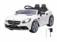 Ride-on Mercedes-Benz SLC, Kinderfahrzeug - weiß, 12V