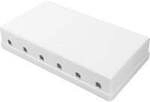 Konsolidierungs-Punkt Geh&auml;use, f&uuml;r 6x Keystone Module