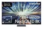 GQ-75QN900D, QLED-Fernseher - 189 cm (75 Zoll), schwarz/graphit, 8K/FUHD, Twin Tuner, GQ-75QN900D, QLED-Fernseher - 189 cm (75 Zoll), schwarz/graphit, 8K/FUHD, Twin Tuner,