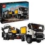 42175 Technic Volvo FMX LKW mit EC230 Electric Raupenbagger, Konstruktionsspielzeug