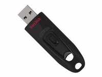 Ultra 128 GB, USB-Stick - schwarz/rot, USB-A 3.2 Gen 1