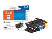Tinte Spar Pack PI500-129 - kompatibel zu Brother LC-1240