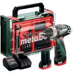 PowerMaxx BS Basic Set (600080710) Akku-Bohrschrauber, 12 Volt