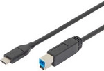 USB 3.2 Gen 1 Anschlusskabel USB-C > USB-B