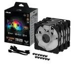 TUF GAMING TR120 ARGB, Gehäuselüfter - schwarz/transparent, Reverse Blade, 3er TUF GAMING TR120 ARGB, Gehäuselüfter - schwarz/transparent, Reverse Blade, 3er