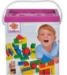 Bunte Holzbausteine 50, Konstruktionsspielzeug