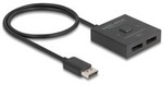 DisplayPort Switch 2 > 1 bidirektional 8K