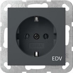 Steckdose Aufdruck EDV