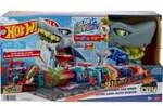 Hot Wheels City Ultimative Hai Auto-Waschanlage, Spielgeb&auml;ude