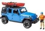 Jeep Wrangler Rubicon Unlimited mit Kajak und Figur, Modellfahrzeug