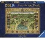 Puzzle Hogwarts Karte
