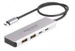 USB 10 Gbps USB Type-C Hub mit 2 x USB Typ-A und 2 x USB Type-C, USB-Hub
