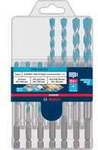 EXPERT HEX-9 MultiConstruction Bohrer-Satz, 7-teilig