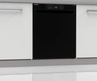 SHARP QW-NA1CU47DB-DE, SHARP QW-NA1CU47DB-DE , Sp&uuml;lmaschine schwarz, 60 cm,