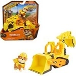 Rubble & Crew - Planierraupen-Baufahrzeug mit Rubble-Figur, Spielfahrzeug
