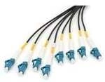 Glasfaser Universal Breakout Kabel, Duplex, LC/UPC Stecker, Singlemode OS2