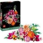 10342 Botanicals Sch&ouml;ner Rosafarbener Blumenstrau&szlig;, Konstruktionsspielzeug