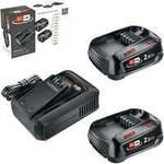 Akku Starter-Set 18V 2x 2,5Ah + Schnellladeger&auml;t AL 18V-44