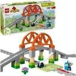 10426 DUPLO Town Eisenbahnbr&uuml;cke und Schienen - Erweiterungsset,