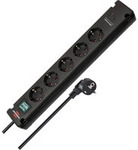 Bremounta Steckdosenleiste 5-fach, 2x USB-C