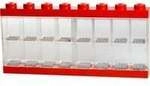 LEGO Minifiguren Display Case 16 rot, Aufbewahrungsbox