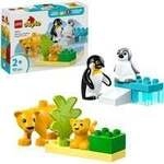10442 DUPLO Town Wildtier-Familien: Pinguine und L&ouml;wen, Konstruktionsspielzeug