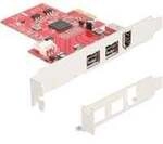 PCIe x1 > 2x FireWire 800 + 1x FireWire 400, Schnittstellenkarte