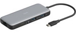 8 Port USB-C Docking Station, Dockingstation