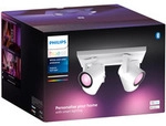 White & Color Ambiance Argenta 4er-Spot, LED-Leuchte