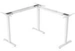 Elektrisch h&ouml;henverstellbares Tischgestell, 90&deg; L-Form DA-90453