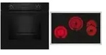 BX48PB0, Backofen-Set - schwarz/edelstahl BX48PB0, Backofen-Set - schwarz/edelstahl