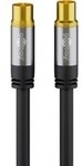 Antennenkabel (135dB typ), Koax-Buchse > Koax-Stecker