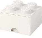 LEGO Brick Drawer 4 wei&szlig;, Aufbewahrungsbox