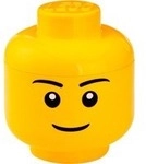 LEGO Iconic Storage Head , Aufbewahrungsbox