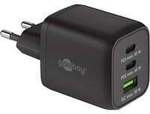 USB-C Schnellladeger&auml;t Nano, PD, GaN, 65 Watt, USB-C Textilkabel