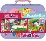 Bibi & Tina Puzzle-Box im Metallkoffer