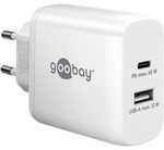 USB-C Dual-Schnellladeger&auml;t, PD, GaN, 65 Watt