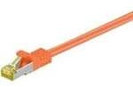 Patchkabel RJ-45 SFTP, mit Cat 7 Rohkabel