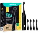 ECO VIBE 3 Starterkit All Black + 4 Refills, Elektrische Zahnb&uuml;rste