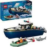 60456 City Verfolgungsjagd im Polizeiboot, Konstruktionsspielzeug