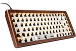 SKILLER SGK50 S3 Wood Barebone, Gaming-Tastatur