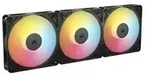 RS120-R ARGB, Gehäuselüfter - schwarz, 3er Pack, Reverse, 120 mm RS120-R ARGB, Gehäuselüfter - schwarz, 3er Pack, Reverse, 120 mm