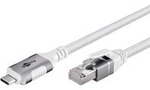 Ethernet-Kabel USB-C 3.2 Gen2 Stecker > RJ-45 Stecker, LAN-Adapter
