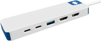 Hyper HD4103BUGL, Hyper HyperDrive Flex 9-Port Dual 4K HDMI , Dockingstation