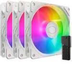 SickleFlow Edge 120 ARGB White Edition Fan Kit, Geh&auml;usel&uuml;fter