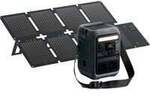 SOLIX Tragbare Powerstation C300X + Faltbares Solarpanel PS60